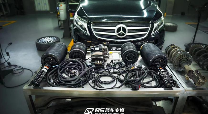 In-upgrade ng Mercedes-Benz Vito ang Air Suspension